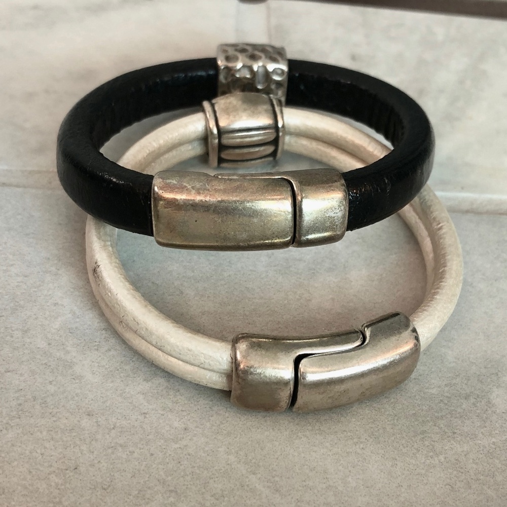 Beautiful Leather Bracelet Bundle - image 3